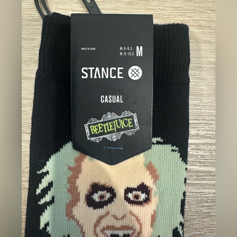 Stance Beetlejuice Socks. - Picture 3 of 4